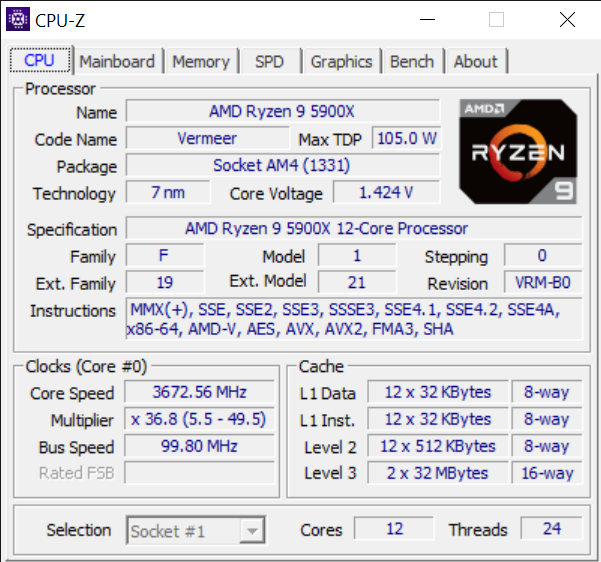 CPU Z 9 2 2022 10 18 19 AM