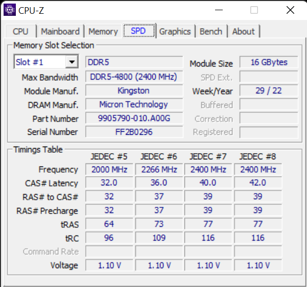CPU Z 9 3 2022 3 10 26 PM