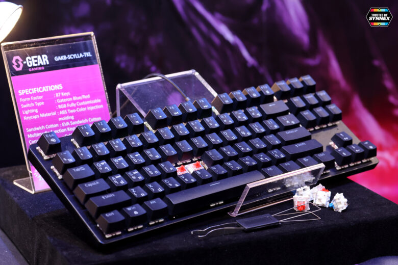 7.SCYLLA Gaming Hot Swapping Mechanical Keyboard