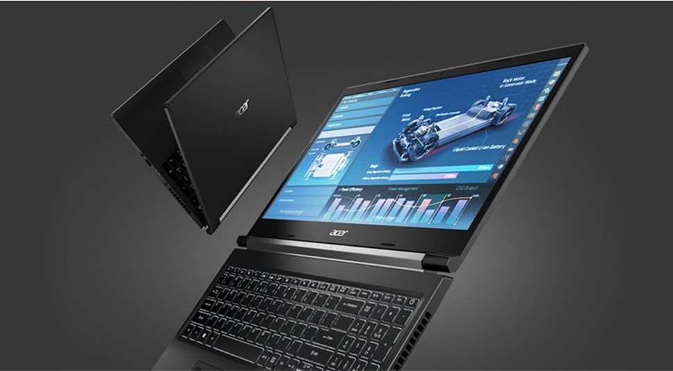 Acer Notebook Aspire A715 42G R4KZ Black A
