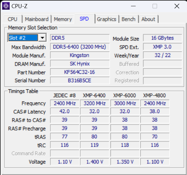 CPU Z 11 10 2022 12 54 50 PM