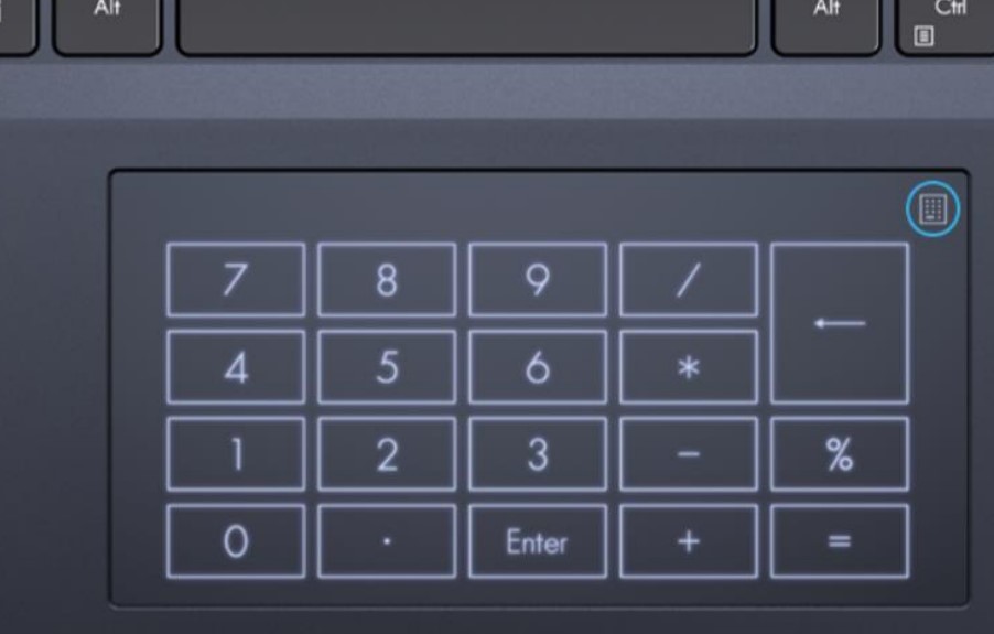 TouchPad NumPad