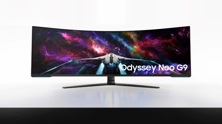 Odyssey Neo G9 G95NC 57inch front view 2B