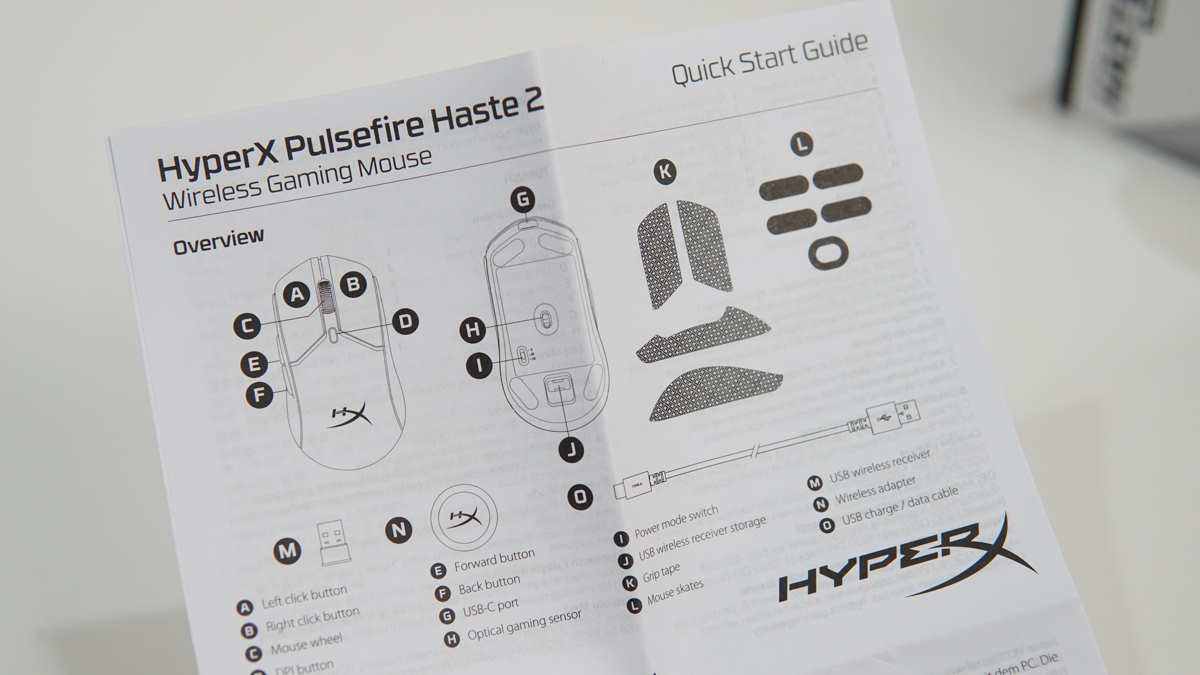 HyperX Pulsefire Haste 2 Wireless 16