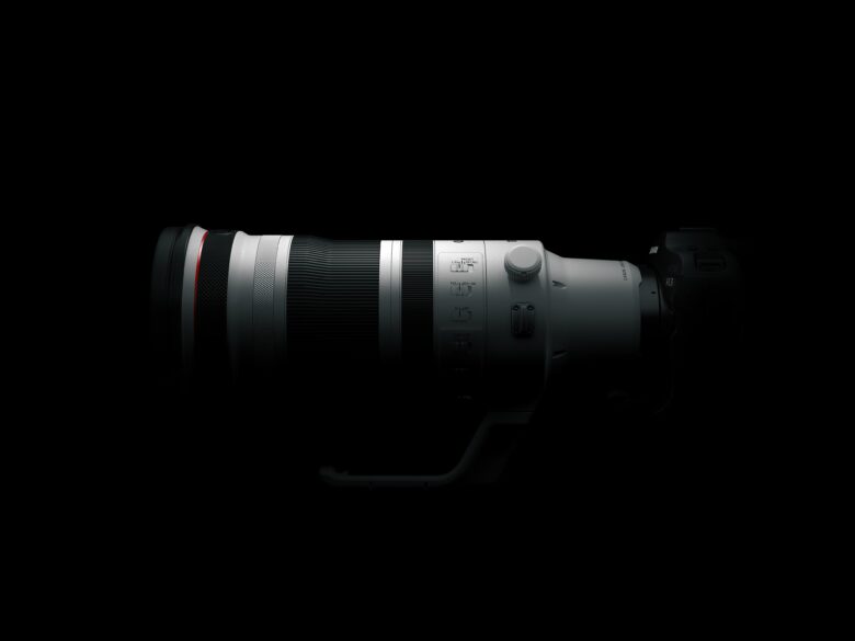 02 Canon RF100 300 mm f2.8L IS USM design Side