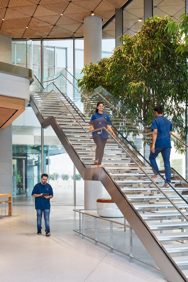 Apple BKC Mumbai India media preview stainless steel staircase inline.jpg.large