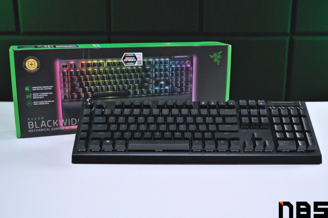 รีวิว Razer BlackWidow V4 Pro เรือธงงานประกอบพรีเมี่ยม