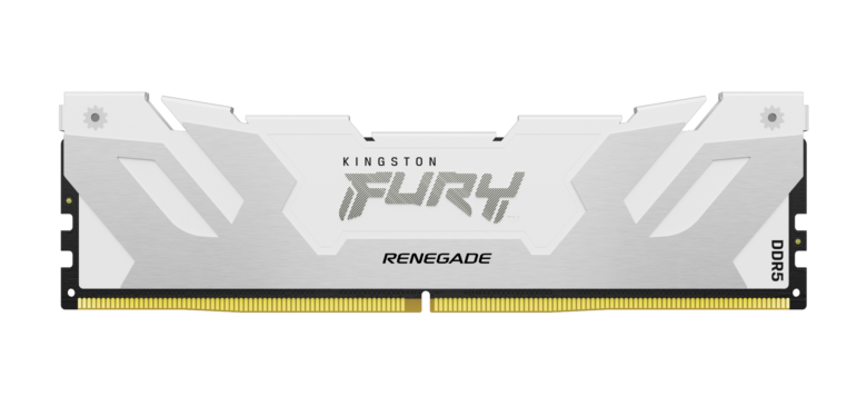 Press Photo Kingston FURY Renegade DDR5 White Heat Spreader 1