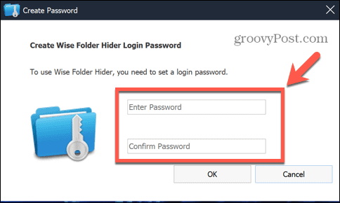 windows 11 lock folder wise password