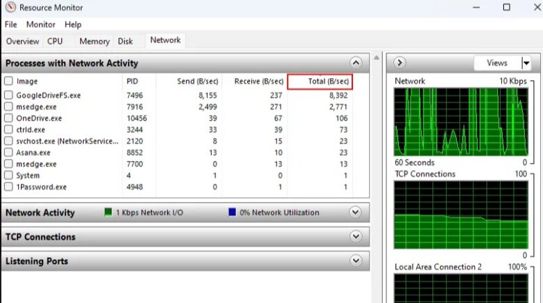 Resource Monitor network tab 001