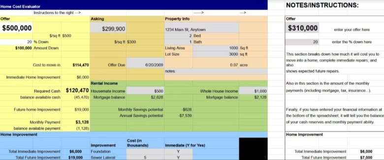 15 House Moving Calculator
