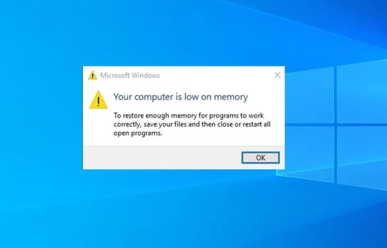 Virtual memory full problem