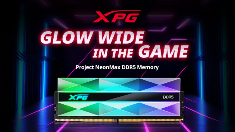 Project NeonMax is a DDR5 memory module featuring the industry s largest RGB luminous area on a single DRAM module.