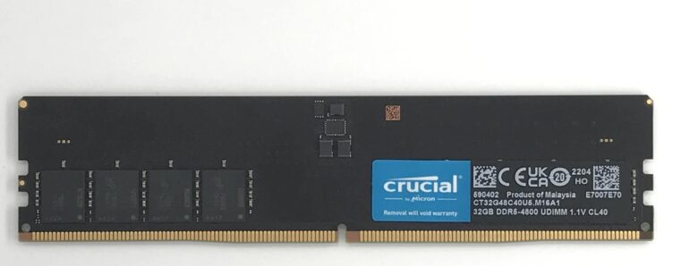 Original Crucial RAM DDR5 16GB 32GB 4800 5200 5600MHz UDIMM CL40 1 1V