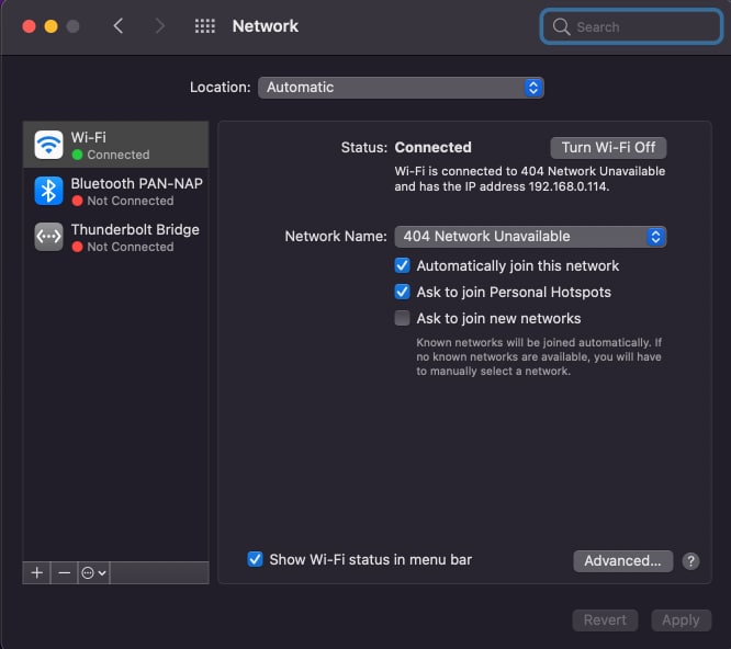 Why reset network settings of your Mac