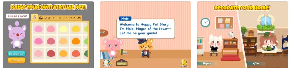 เกมแต่งตัว Happy Pet Story: Virtual Pet