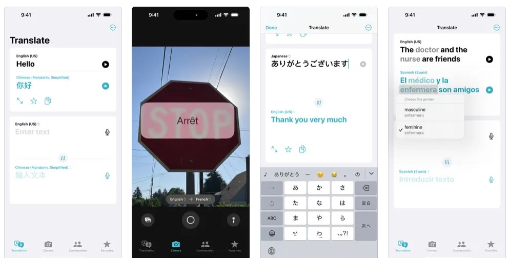 แปลภาษา ถ่ายรูป Translate iPhone