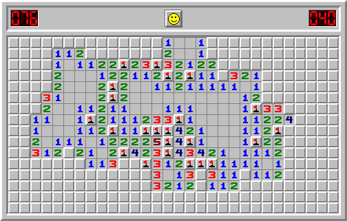 Minesweeper เกมเก่า PC