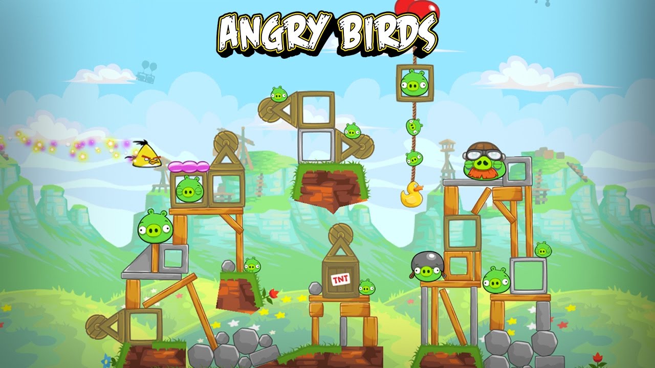 Angry Birds เกมเก่าๆในโทรศัพท์