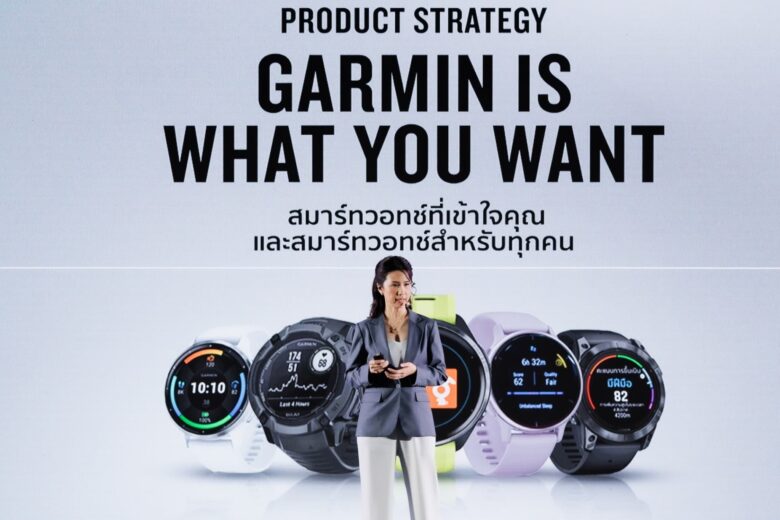 Ms. Hunsa Apanukul marketing team lead of Garmin Thailand 3 1 1