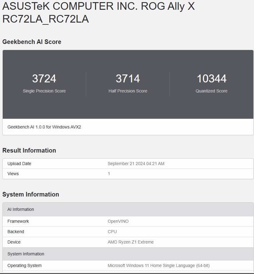 GeekAI CPU OpenVINO