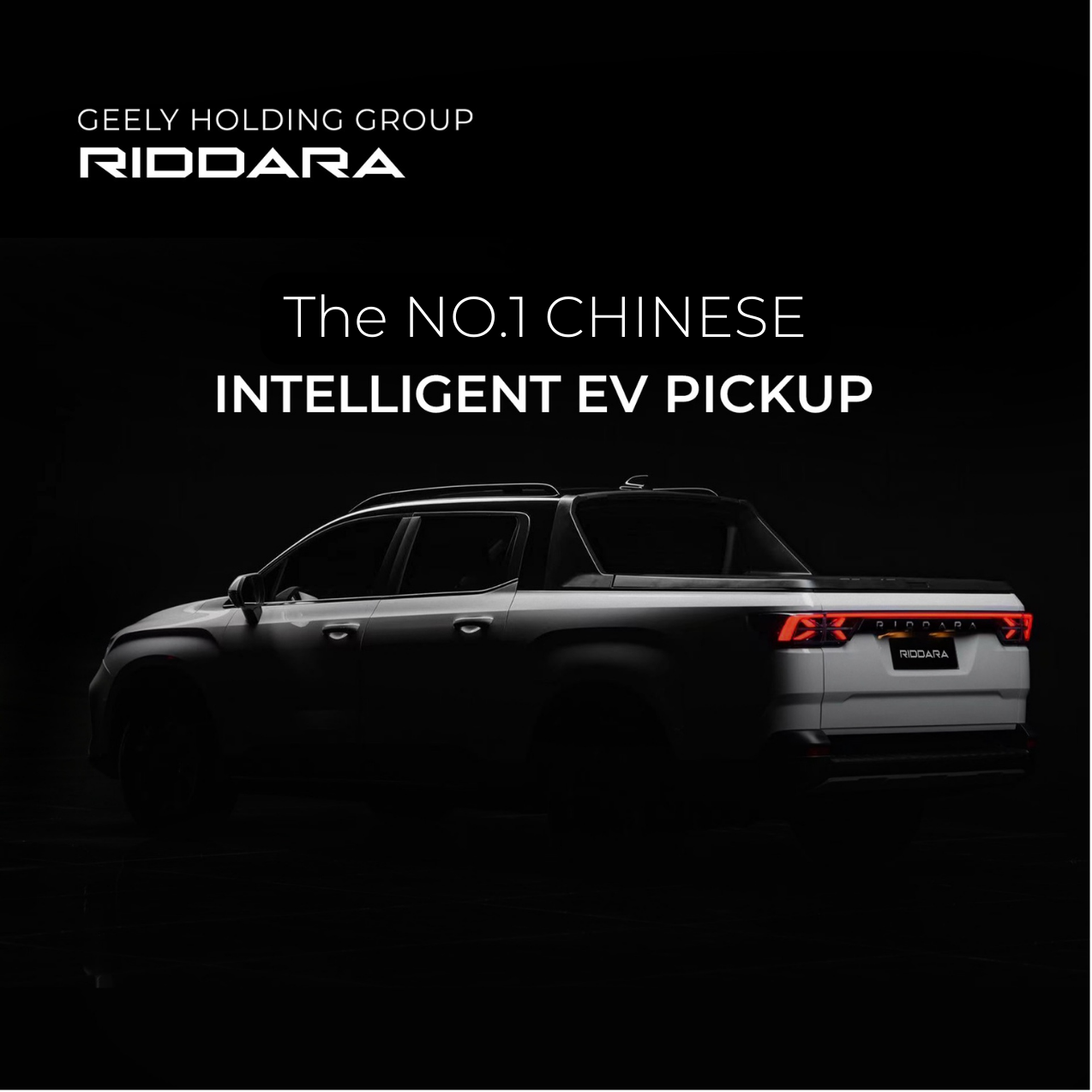 The NO 1 Chinese Intelligent EV Pickup