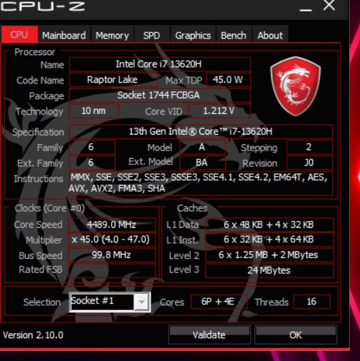 MSI Cyborg 14 A13V