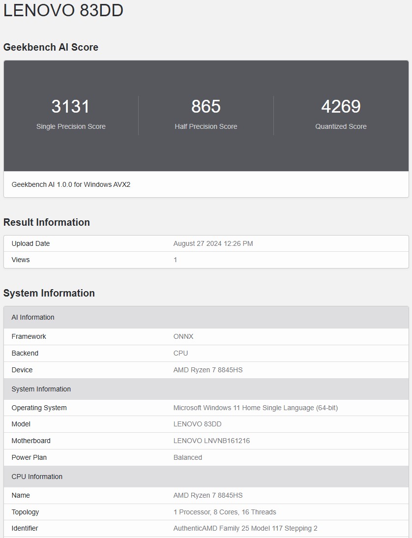 geek AI CPU only