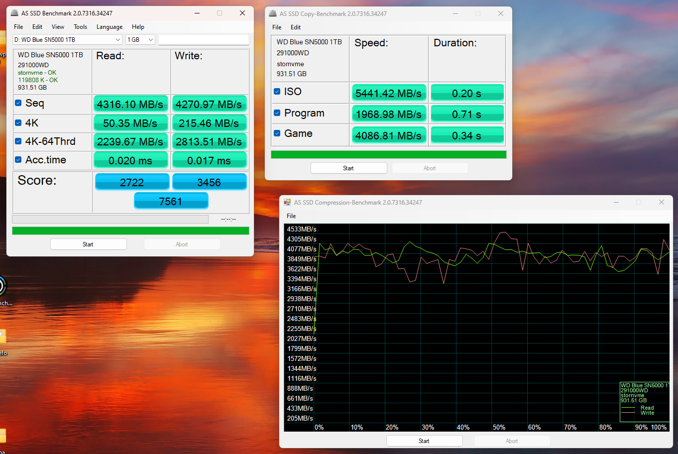 WD Blue SN5000