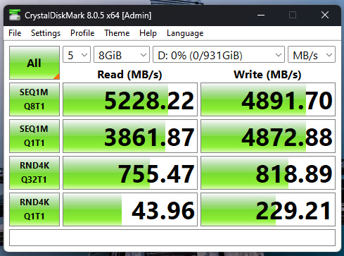 WD Blue SN5000