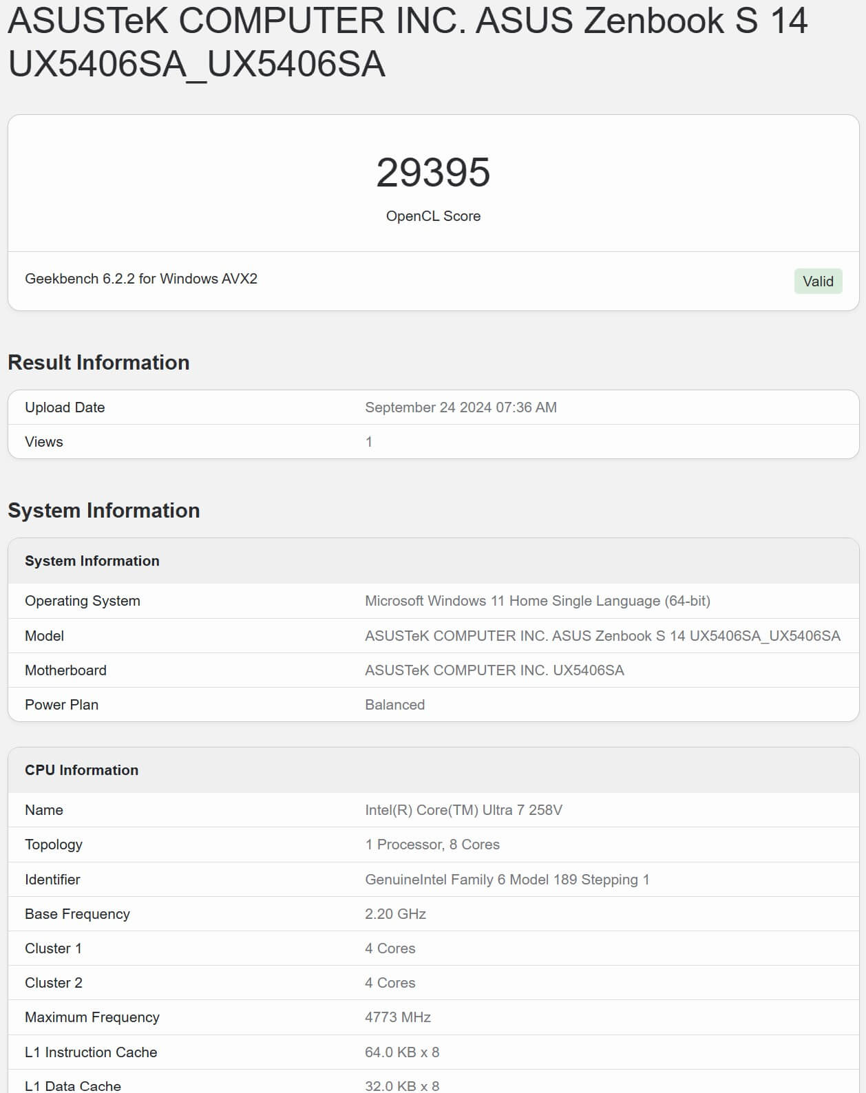 geek6 gpu AVX2 OpenCL