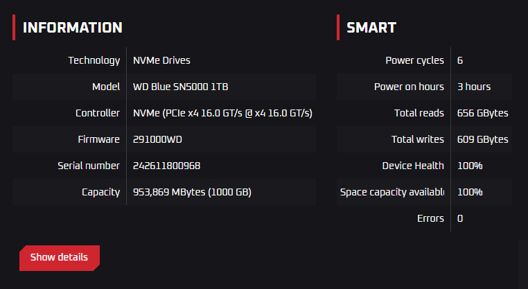 WD Blue SN5000