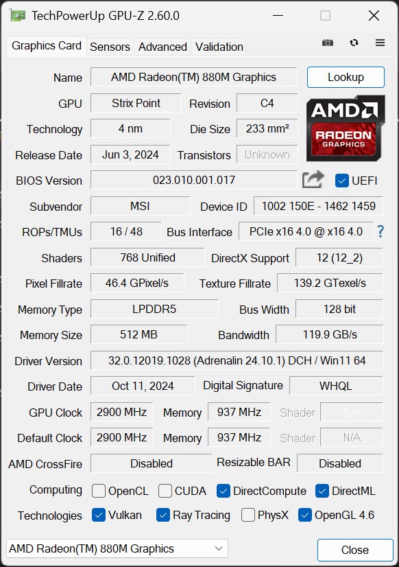 MSI Prestige A16 AI+ A3HMG