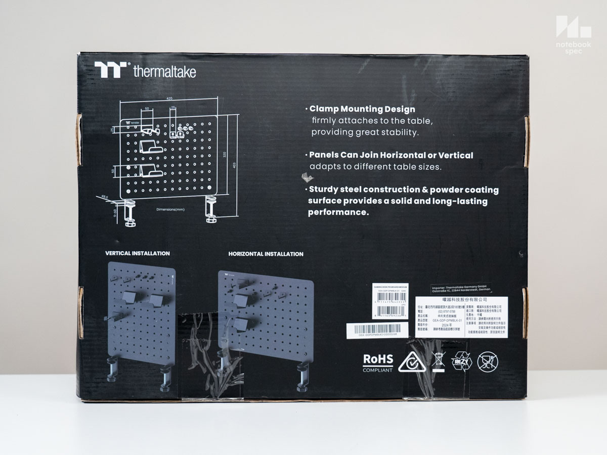 Thermaltake Gaming Desk Pegboard 32