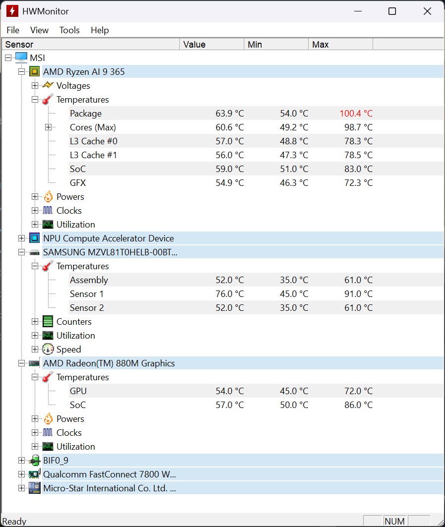 MSI Prestige A16 AI+ A3HMG