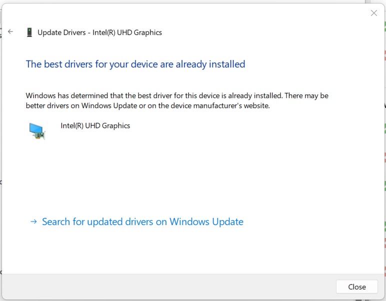 Update Driver