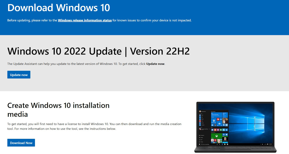 Windows 10 download