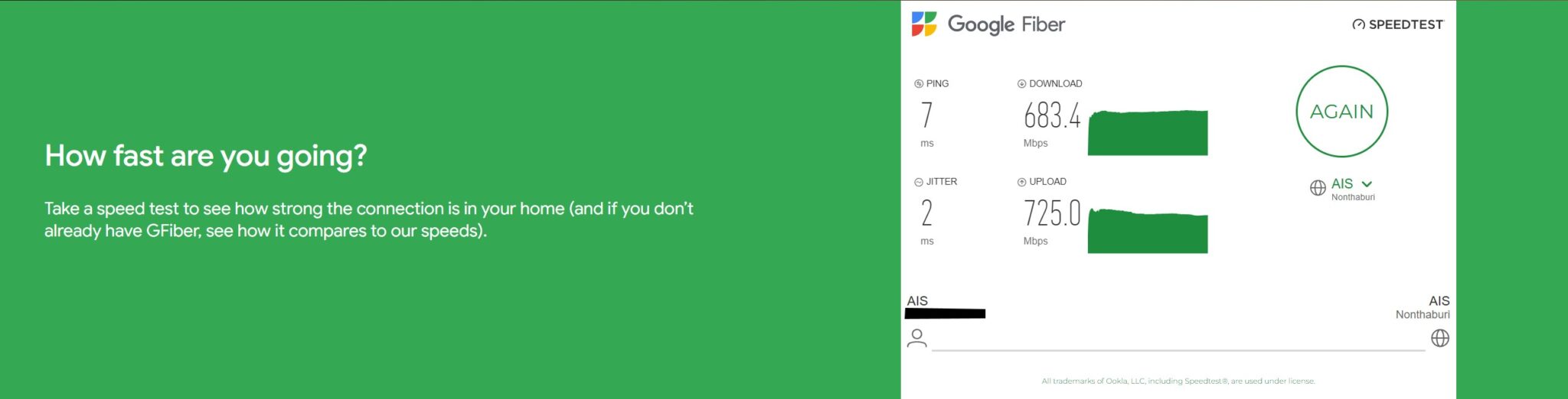 Google Fiber Internet Speed Test Fix Reference: แนะนำ 7 เว บเช คความเร วเน ตน าใช พร อมเบอร