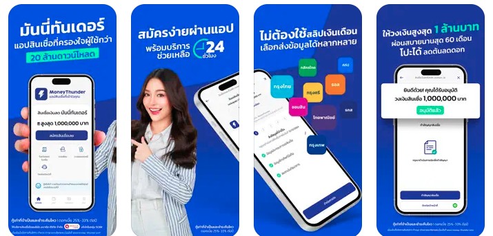 MoneyThunder: กู้เงินถูกกฎหมาย