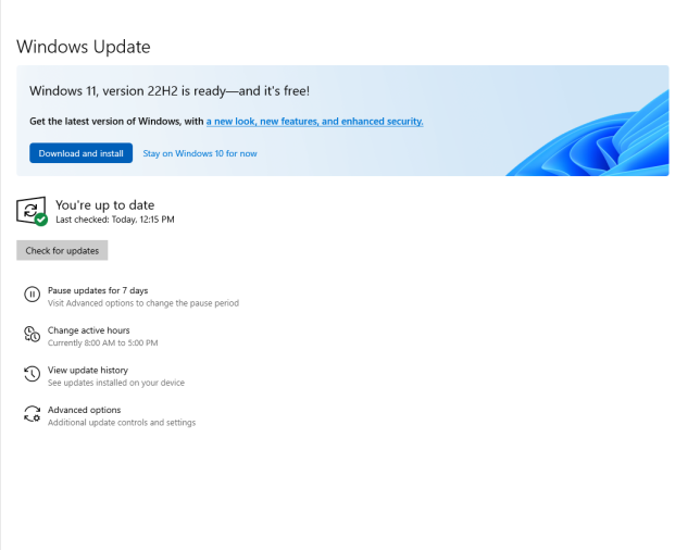 Windows 11 Update