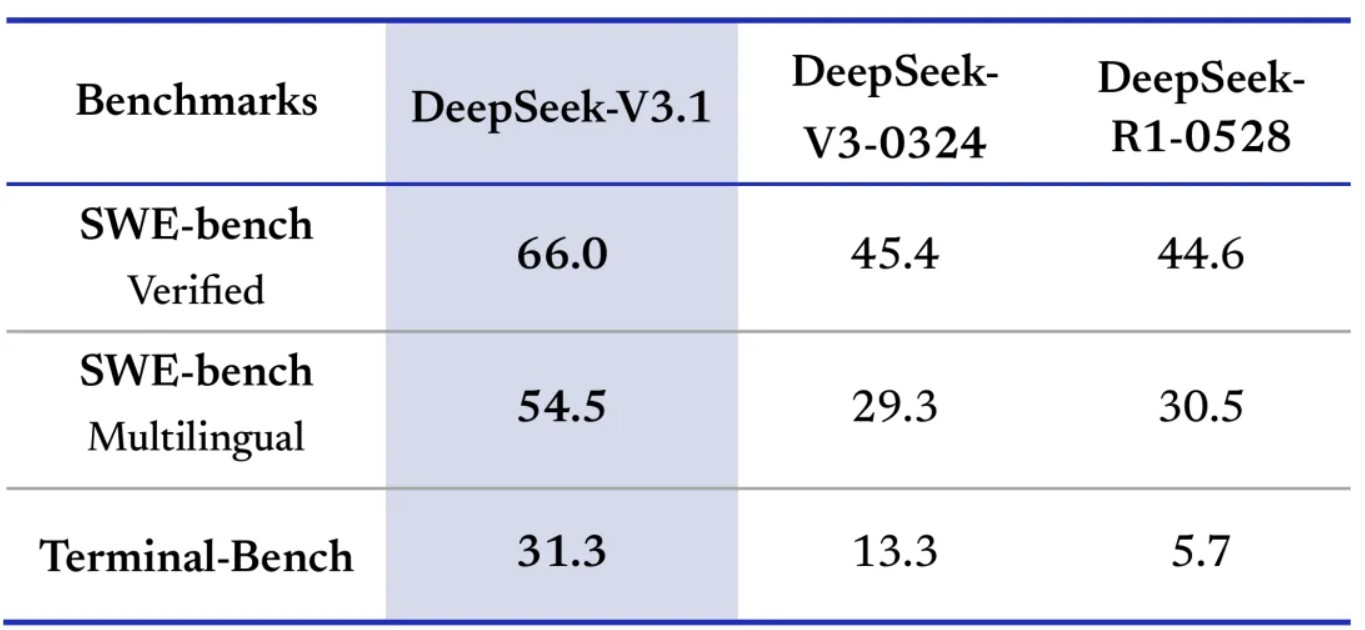 DeepSeek-V3.1 Coding