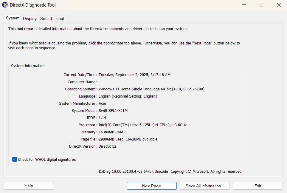 เช็คสเปคคอม