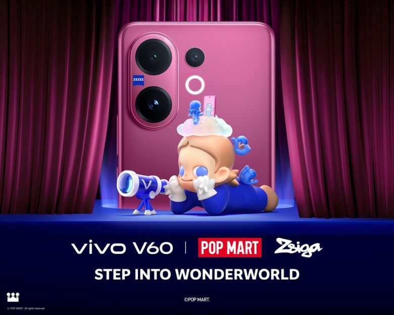 vivo V60 x POP MART KV 5 4