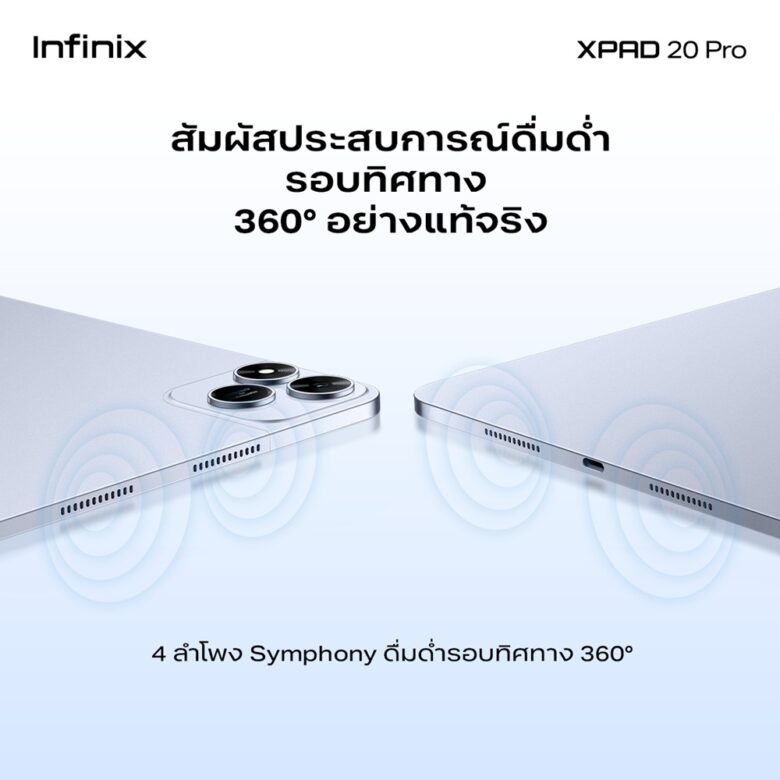 ภาพประกอบข่าวประชาสัมพันธ์ Infinix XPAD 20 Pro 5