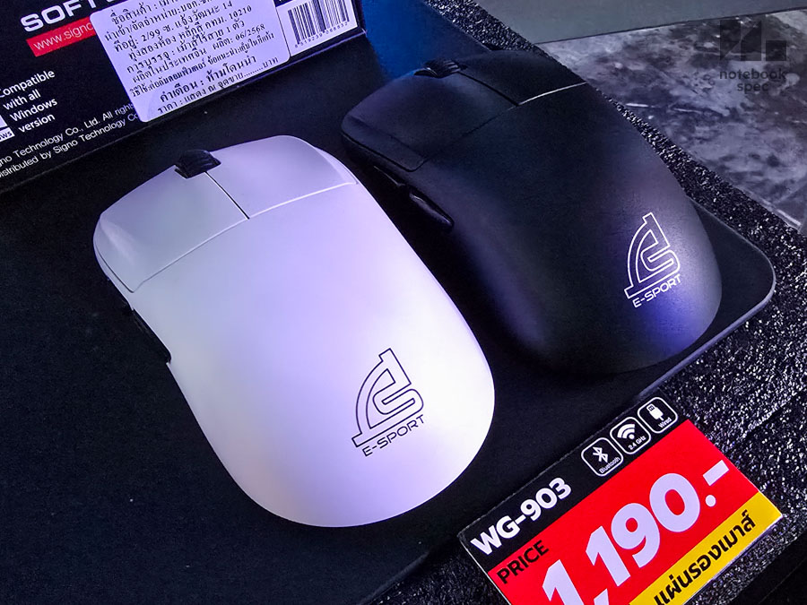 เมาส์เล่นเกมในงาน TGS