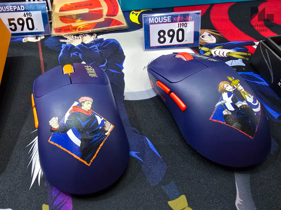 เมาส์เล่นเกมในงาน TGS