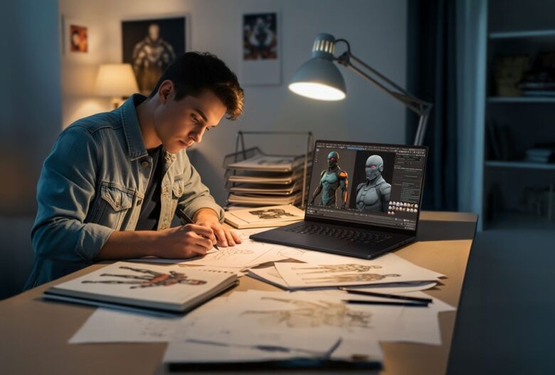 Scenario photo Game Design FA