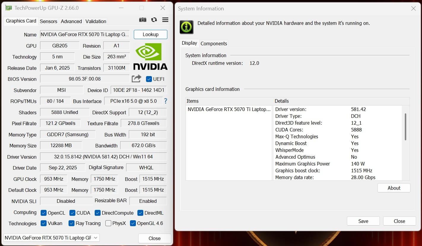 MSI Vector A16 HX A8W