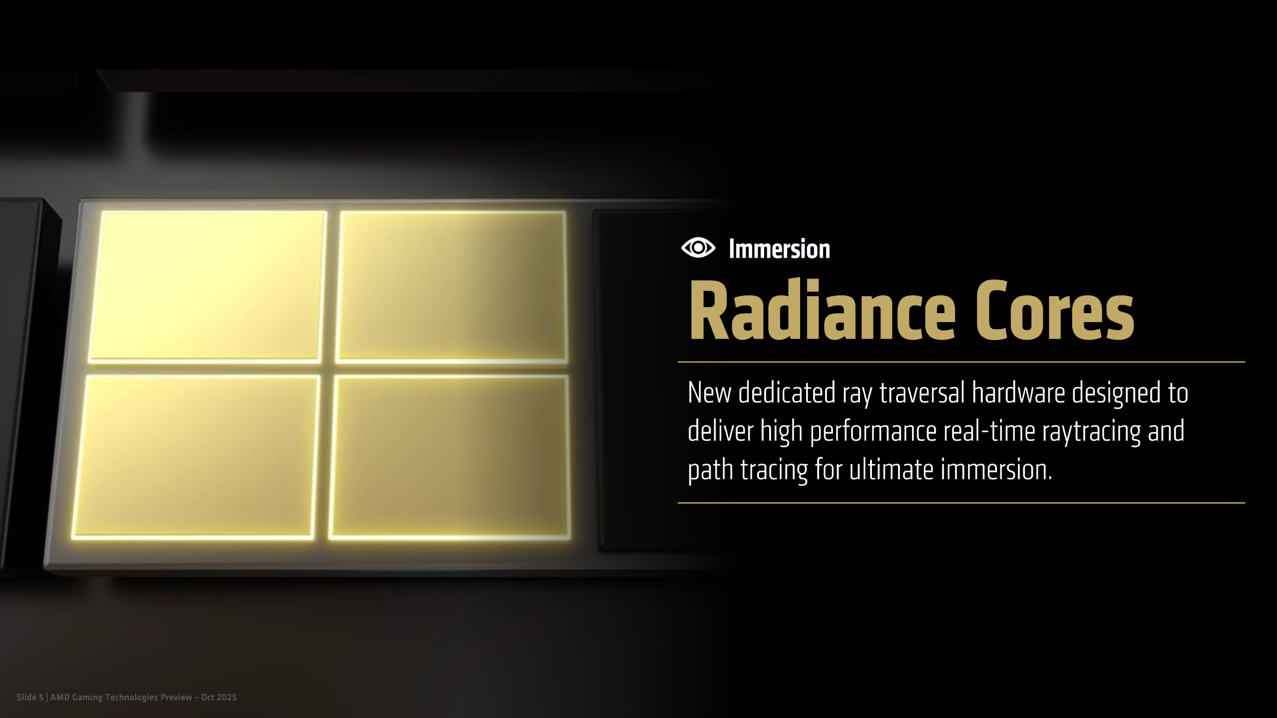 AMD Radiance Cores