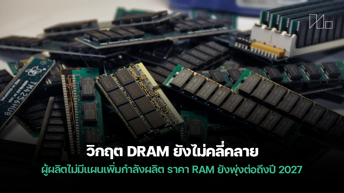 DRAM shortage 2027